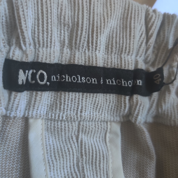 Nico's, Nicholson & Nicholson Elasticated Cream Pants, size 40 - Picture 14 of 16